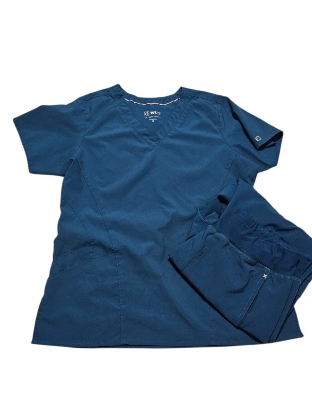 Scrub Set Medium Wonderwink W123 Top Cherokee iFlex Jogger Pants Curated Set